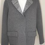 Halogen Grey Sweater Jacket Photo 0