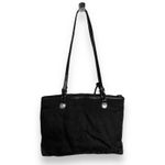 Brighton Womens Shoulder Bag Mevelyn Black Signature Jacquard Leather Photo 1