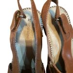 Naturalizer  upper leather Miami size 7 1/2 torsey sandal with slight heel brown Photo 1