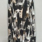 LOGO By Lori Goldstein Logo Abstract Print Lounge Top Size Medium Photo 0