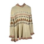 Matilda Jane Open Front Cardigan Sweater Women S Fair Isle Knit Long Sleeve NWT Photo 8