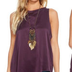 Chaser  silk charmeuse t-back tank‎ NWT medium Photo 0
