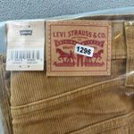 Levi's NWT 94 Baggy Corduroy Jeans Womens 24x31 Brown Pants Mid Rise Straight Leg Photo 8