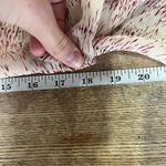 Urban Outfitters  Sheer Button down blouse small ikat style print‎ cream & purple Photo 5