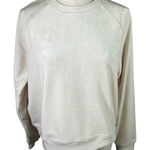 Lou & grey  Fluffy Marshmallow Velour Pullover Sweatshirt Women's Size S New‎ $68 Photo 0