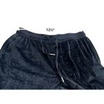 Juicy Couture Velour Black Rhinestones Track Pants Size medium Photo 8