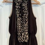 Robert Rodriguez Neiman Marcus  For Target Black Ruffle Neckline Tank Size Medium Photo 0
