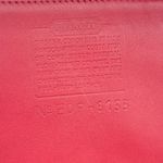 Coach VINTAGE Shoulder Red Bag Leather 9135 Photo 6