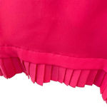 French Connection Crepe Pleated Tank Sleeveless Flounce Hem Photo 4