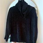 Loft  Charcoal Cowl Neck Sweater Photo 0