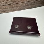 Premier Designs  Bow Ribbon Silver Tone Large Stud Pierced Earrings NWT Photo 5