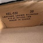 Alegria  Keli Professional Clogs Women's Size 38 Black Embossed Leather Slip On‎ Photo 7