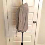 Market & Spruce || Grey light jacket with pockets and snaps Photo 5