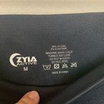 Zyia  Active womens medium ombre seamless tights leggings black white gym lulu at Photo 1