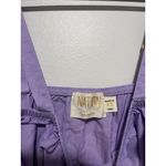 Nation Ltd . NWT Truly Purple Pima Cotton Mini Dress Size XS Photo 3