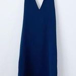 Carven Halter Dress Blue Size M Photo 0