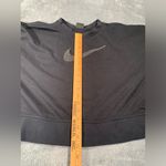 Nike  black swoosh sweatshirt medium Photo 9