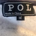 POL Silver Sequin Open Back Grey Boho Chic Swing Tank Size M Photo 5