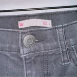SO  Black Wash Denim High Waisted Distressed Mom Jean size 6 Photo 1
