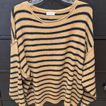 Vestique Brown and black striped  sweater Photo 0