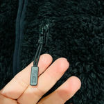 PINK - Victoria's Secret VICTORIA SECRET PINK LIMITED ED FAUX FUR BLACK PULLOVER RARE SOFT COMF size S Photo 1