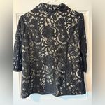 Collective Concepts Black Lace Blazer Photo 2