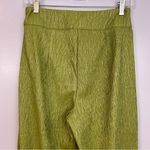 Nasty Gal Neon Green Crinkle Trouser Pants Size 6 Photo 6