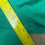 ZARA green denim Women's Flare Jeans raw hem size 4 Photo 4