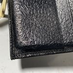 Gucci Authentic  Black Textured Leather Wallet Photo 5