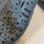 Vera Wang Simply Vera Faux Leather Blue Wristlet Clutch Purse Pouch Bag Photo 4