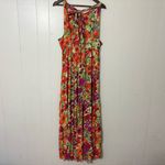 Natural Life  Halle Halter Maxi Dress Floral Boho  Size M Photo 2