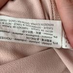 ZARA Collection Blush Pink Ruffle Cold Shoulder Mini Shift Dress Photo 4