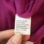 Mac Duggal Ieena Hot Pink A Line Cut Out V Neck Back Long Sleeve Maxi Dress Sz 6 Photo 8