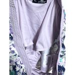 Crane Jogging Set Tank Top Shorts Womens XL Purple Running Athleisure Gym Artsy Photo 13