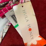 Hula Honey Women's  Bikini Bottom L White Pink Plaid Photo 3