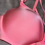 Victoria's Secret  PINK Hot Pink Push-Up Front-Close Racerback Bra 36B Photo 3