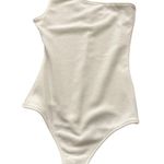 Show Me Your Mumu Revolve White Uno One Shoulder Bodysuit Size XS MSRP 78.00 Photo 4