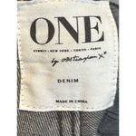 One Teaspoon One x Outlaws Distressed Cut Off Denim Shorts Phantome Black Sz 27 Photo 8