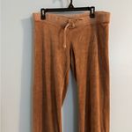 Vintage Juicy Couture tan velour sweatpants size M Size M Photo 1