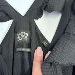 Scotch & Soda  Black Day To Night Midi Dress with Ruffle Detail Photo 7