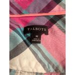 Talbots Plaid shirt size M Photo 11