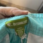 Outdoor Life Women's Shorts Cotton Blend Casual Walking Turquoise NWT Blue Size L Photo 2