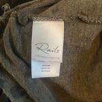 Rails  Olive Leopard Print‎ Linen Blend Sleeveless Top Lace Trim Size Medium Photo 3