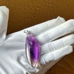 NWOT Uruguay Natural Therapy Amethyst pendant in Large size/17.34g Photo 1