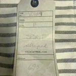 Veda 100% Leather Striped Moto Jacket. Size SP Tan Photo 9