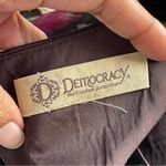 Democracy  | Colorful Draped Sleeveless Cocktail Dress Sz L Photo 7