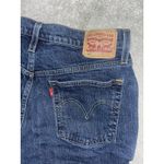Levi's  Shorts Womens 31 501 Button‎ Fly Cut Off Distressed Denim Fray Photo 2