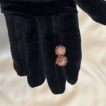 Kate Spade NWOT rose gold stud earrings difficult to capture their beauty Photo 3