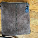 Coach Soho Crossbody Brown Suede Photo 1