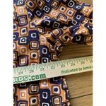 Liz Baker Women Size 1X Lightweight Geometric Blouse Polyester Keyhole Office Photo 4